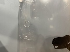 Polycarbonate Skid Steer Door – 1/4″ Caterpillar D