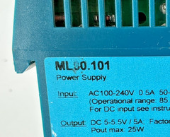 PULS ML50.101 Power Supply 25W IN 5-5.5VDC OUT 0.5A 100-240VAC