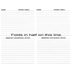 Horse Cow Farm Animals 3 Year Pocket Calendar Planner 2026 – 2028 Notepad