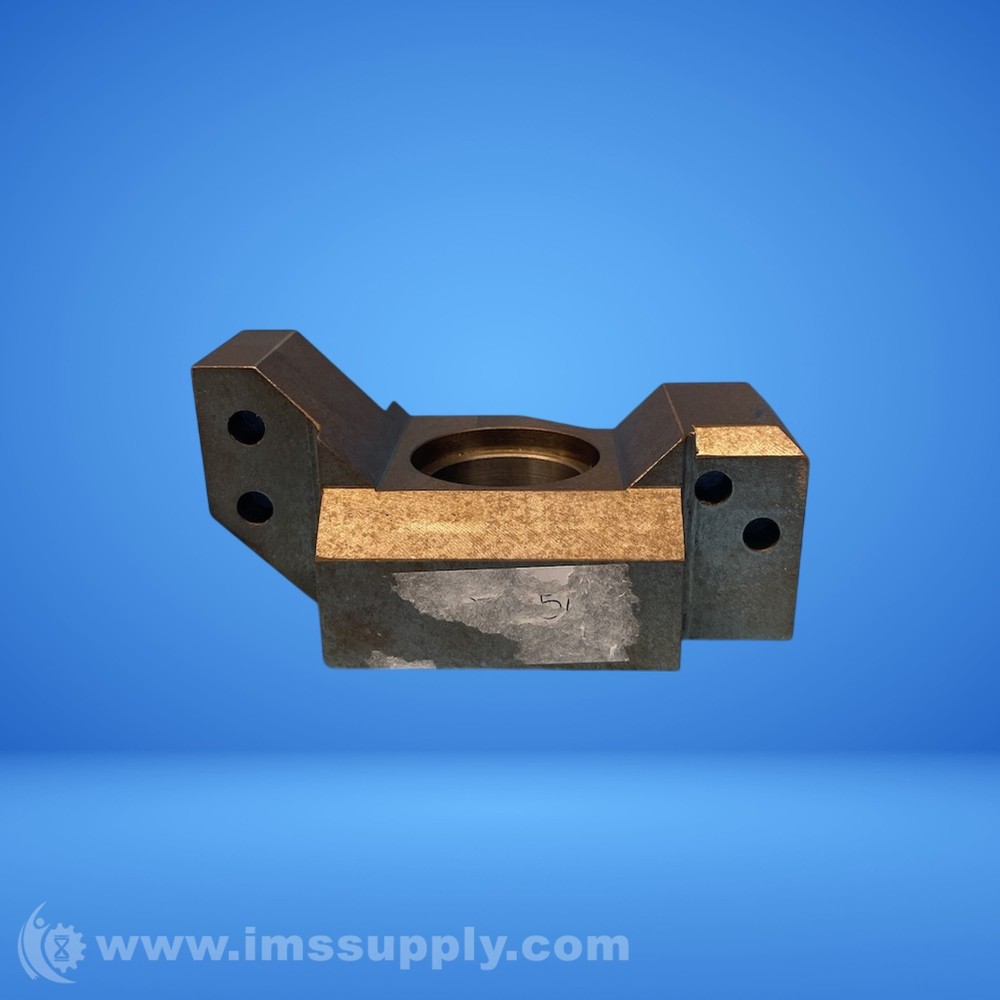 6 inch x 4 inch x 3 inch Steel Angled Wedge Block USIP