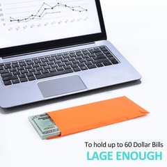 Colorful Cash Envelopes 120 Pack 3.5 X 6.5 Inch Money Envelopes for Cash