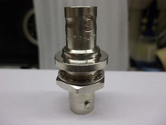 Amphenol BNC Bulkhead Jack to Jack Adapter 31-220, UG-492A/U