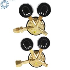 Easy To Install Oxygen And Propane Regulators Oxygen CGA-540 / Acetylene CGA-510