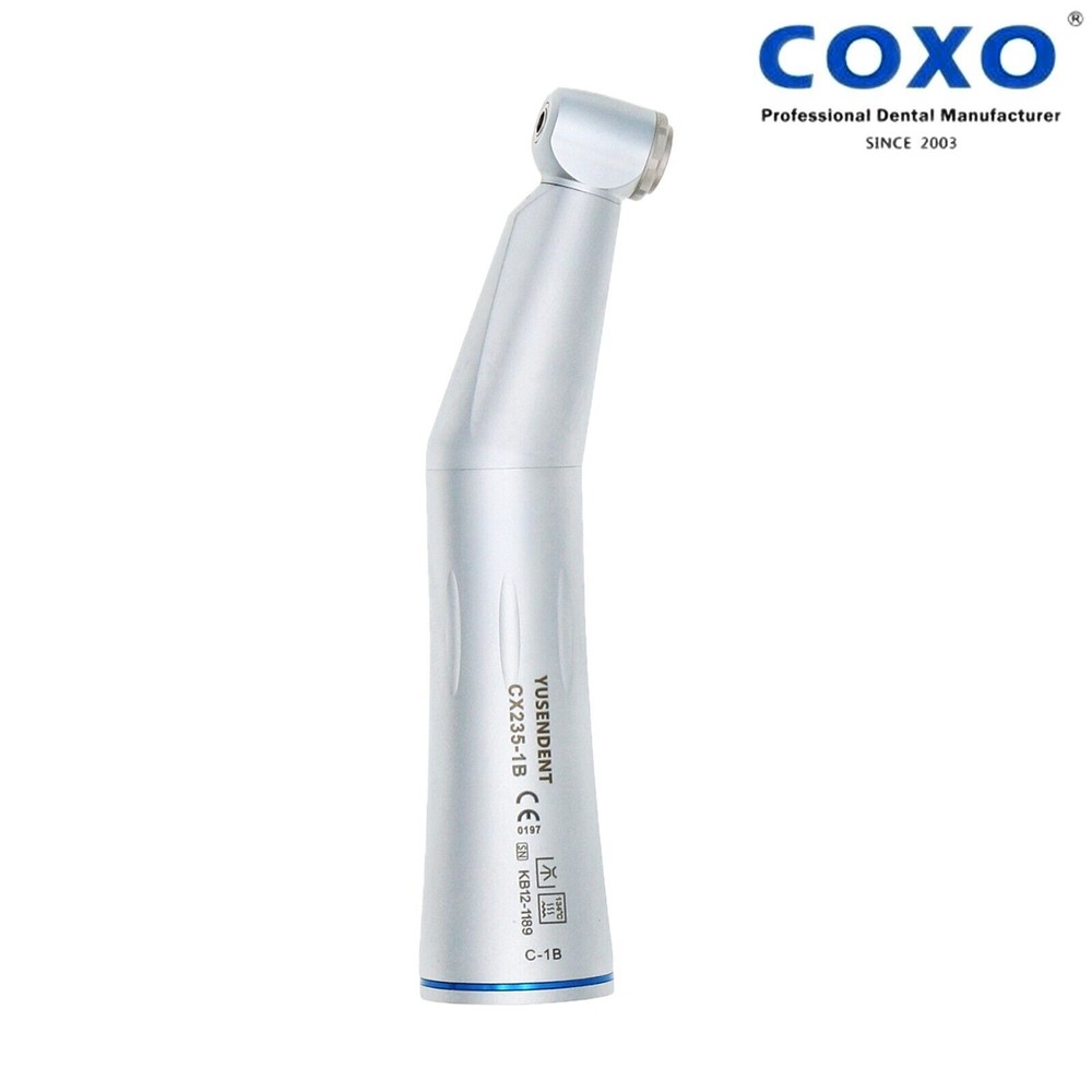 US Dental Electric Handpiece COXO CX235 C7-5 Contra Angle 1:5 Speed Fiber Optic