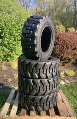 4 NEW 12-16.5 Skid Steer Tires -Forerunner – 12X16.5 – For Bobcat & others