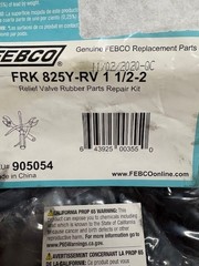 FEBCO FRK 825Y-RV 1 1/2-2, Relief Valve Repair Kit 1.5 – 2 Inch (11/02/2020) ^