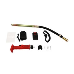Cordless Handheld Concrete Vibrator 21V Battery Powered Air Bubble Remover