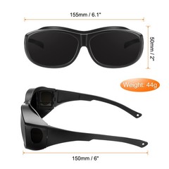Welding Glasses IR Shade 6 CE Certified Protective Glasses Wrap Around Lens
