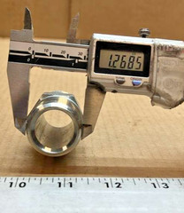 Hex Nipple 2″ Inch, 1.26″ OD, 1″ ID