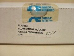 Omega Engineering FLR1012 Flow Sensor w/ cable, 0.5 to 5 L/min, 6psi, 3/8″ tube