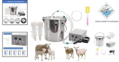 High Efficiency Goat Milking Machine with Adjustable Pulsation and Easy Cleaning