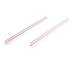 2Pcs T-Slot Aluminum profile 300mm~2000mm 2020 3030 4040 2040 Extrusion Anodized