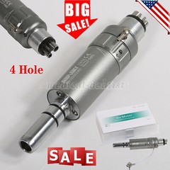 5pcs NSK Style Dental Slow Low Speed Handpiece Air Motor E-type 4 holes Seasky