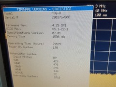 Rohde & Schwarz FSQ8 Signal Analyzer 20Hz-8GHz Opt K93 Japan