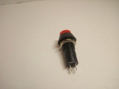 5X Pack Maintained Round Red On Off 2 Pins Push Button Power Switch 3A 250V Lot