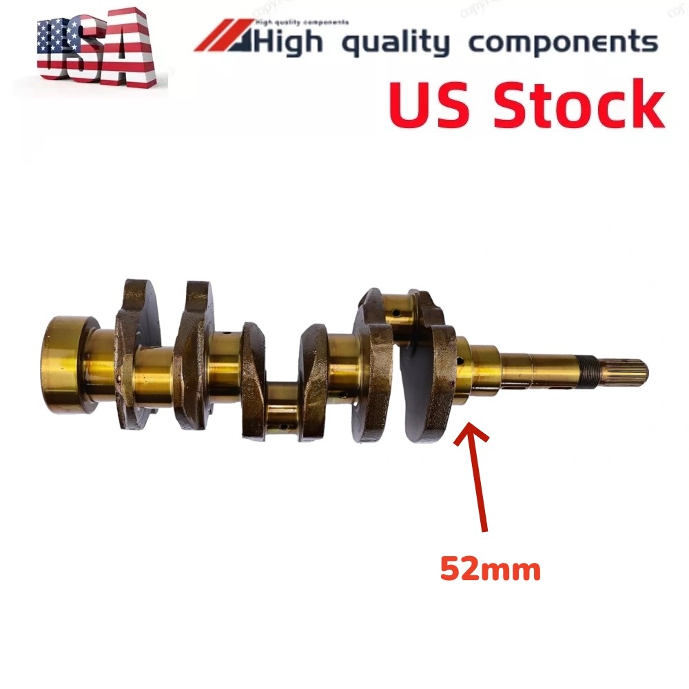 for Kubota D1703 Engine for Bobcat325C 328 329 Tier 4i Excavator crankshaft