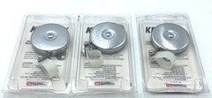 KEY-BAK 7LSC Retractable Key Reel 24″ Cord Heavy Duty Mount Base Lot of 3 NEW