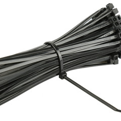 100Pcs 18″ Cable Ties Heavy Duty 50 LBS Ultra Nylon Wrap Wire Zip UV Resistant