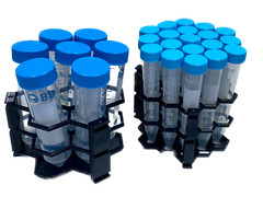 19-Place Honeycomb Hexagonal Test Tube Holder Rack for Tubes, Vials Up To 18mm