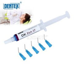 10Pcs Dental 37% Gel de Grabador de Ácido Fosfóric Compuesto F Esmalte y dentina