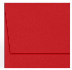50 LUXPaper A7 Invitation Envelopes 5.25 x 7.25 80lb Ruby Red Peel & Stick
