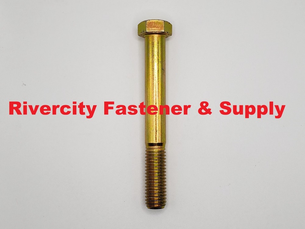 9/16-12×4-1/2 Hex Head Cap Screws 9/16-12 x 4.5 Bolts 9/16×12 x 4-1/2 Grade 8 ZY