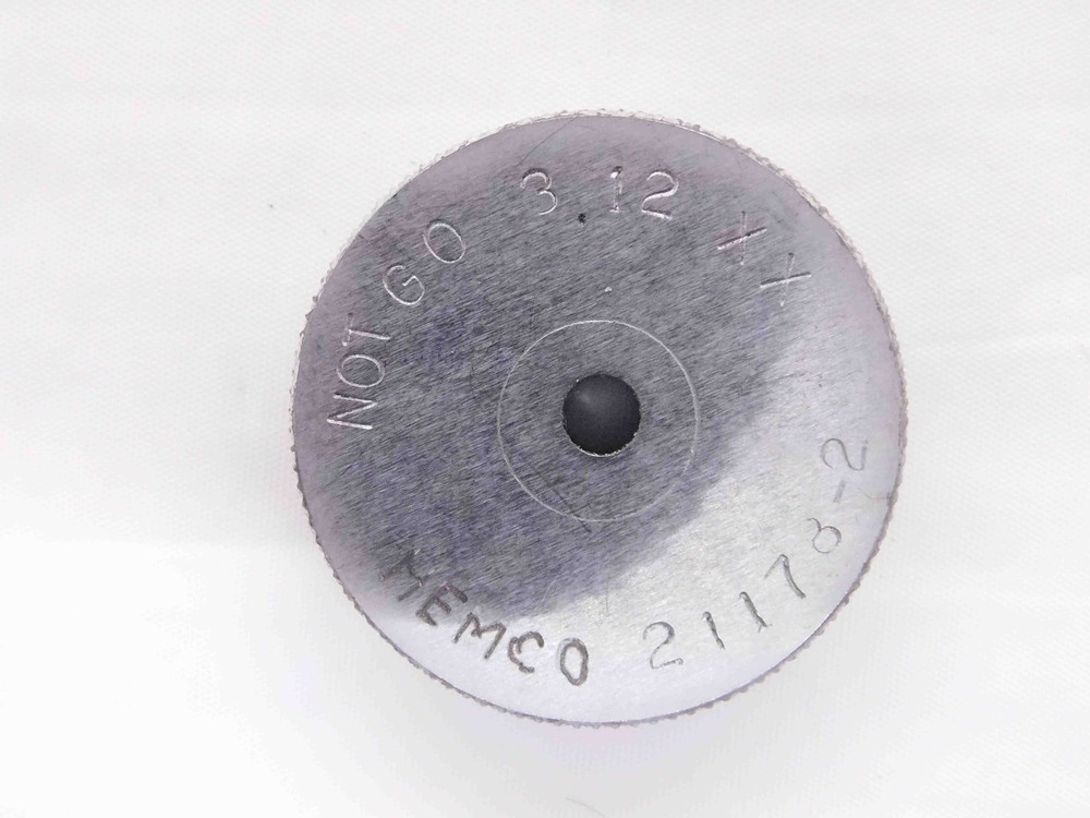 3.120 CLASS XX MASTER PLAIN BORE RING GAGE 3.000 +.120 OVERSIZE 3 mm .1228 3.12