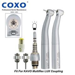 COXO Dental LED Fiber Optic High Speed Turbine Handpiece Fit KaVo NSK Sirona W-H