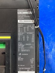 square D circuit breaker powerpact MG 600 600A 600V MGL36600SKLU
