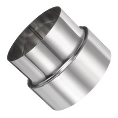 PATIKIL 4″ ID to 3.5″ OD Exhaust Adapter Reducer Connector, Universal Stainless