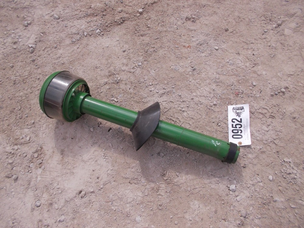 John Deere JD Tractor tall long air cleaner pipe w/ precleaner bowl + rubber grm