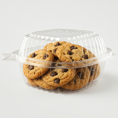 Dart C53PST1 5.3″ ClearSeal Hinged Clamshell Container – 13.8oz – Case of 500