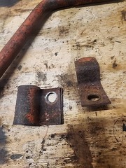 Allis Chalmers WD Hand Crank With Brackets