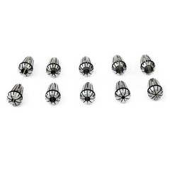 ULTRA PRECISION ER16 COLLET SET 3/32 TO 3/8″ 10PCS TIR0.0002″/5μm CNC TOOLS