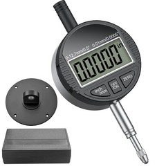 HDLNKAK Electronic Digital Dial Indicator Gauge 012.7mm/0.5” Inch/Metric Conv…