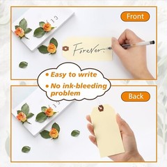 100 Pcs Manila Shipping Tags with Strings, 4 3/4″ x 2 3/8″. Hang Tags Durable