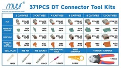 MUYI 371pc DT Deutsch Connector Kit Waterproof