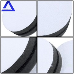 10 Pack 3 Inch (75mm) Foam Interface Pad, Hook and Loop Soft Foam Buffing Pad