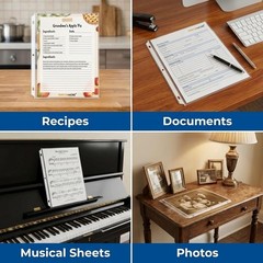 Top Quality 150 Clear Sheet Protectors for 8.5 x 11 Documents – High Capacity