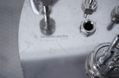 Sartorius Stedum Bioreactor headplate stirrer 1.4404/4436