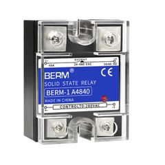 SSR-10/25/40/60/80/100AA Single Phase Solid State Relay Module SSR AC to AC
