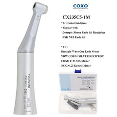 COXO Dental LED Low Speed Contra Angle 20:1 Implant 10:1 6:1 Endo 1:5 Handpiece