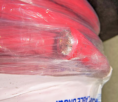 (50 Ft) 2 AWG Southwire Telcoflex Tinned Copper Power Cable Red 600V Marine