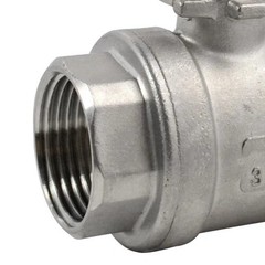 US Stock 1-1/2″ 1.5 inch NPT Threaded Full Port Ball Valve Stainless Steel