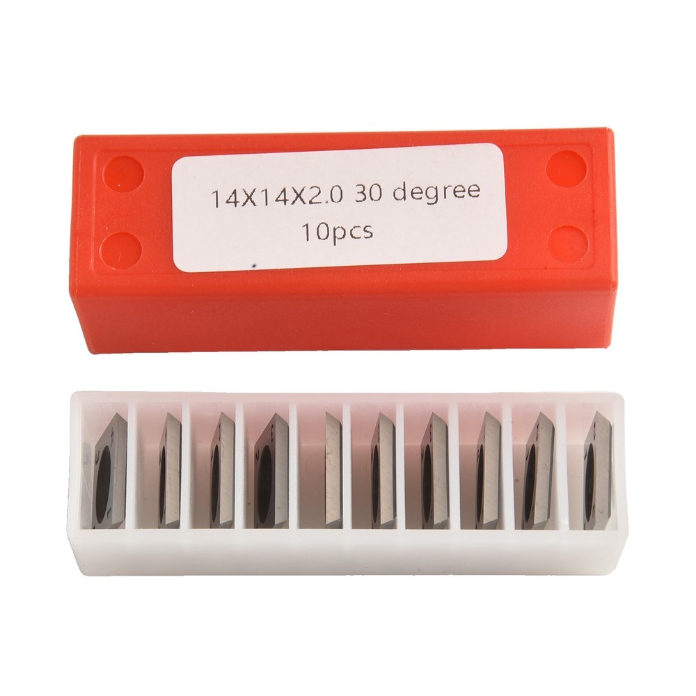 For Woodsman Essential Ten Piece Square Shaped Carbides For Your Lathe Use
