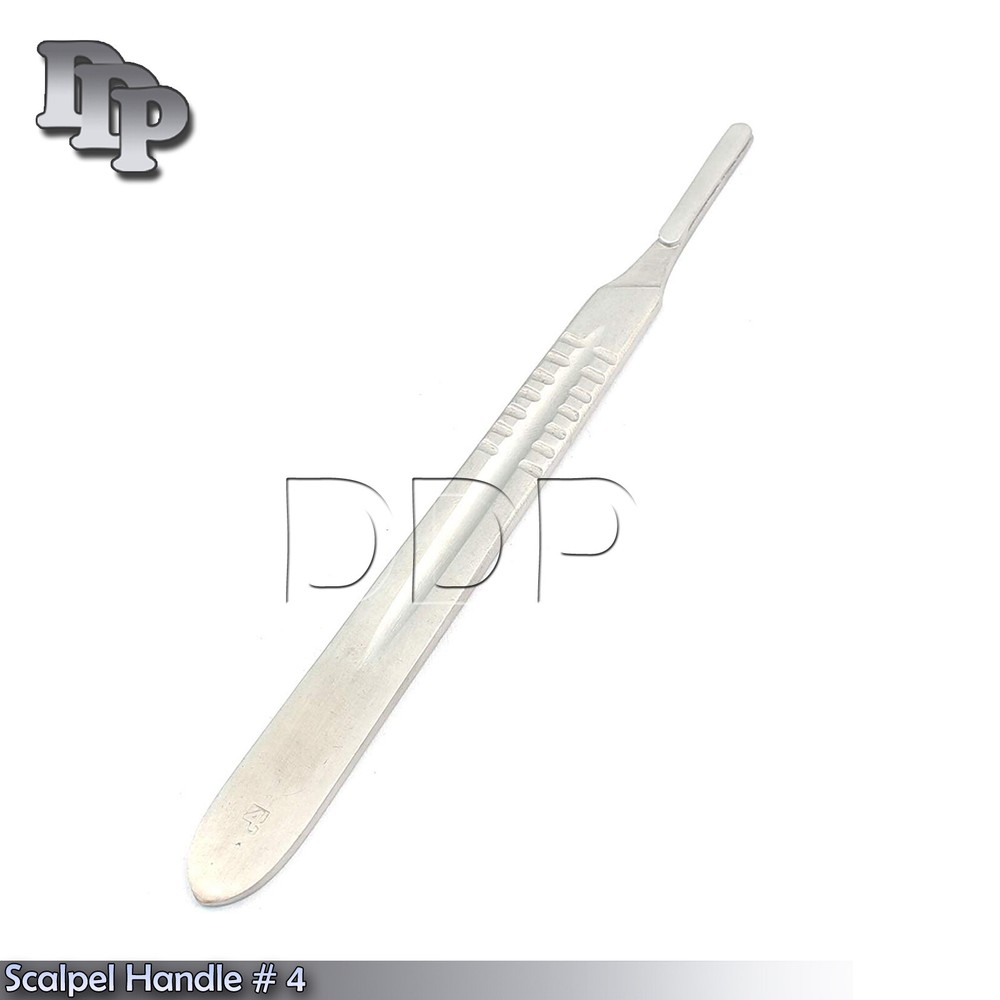 Scalpel Handle No.4 Blade Holder BP Handle Stainless Steel Fully Autoclavable