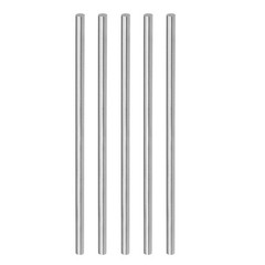5pcs 3.5mm Dia 100mm Length High Speed Steel Lathe Bar Stock Round Rod