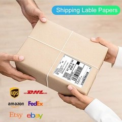2000 Labels Fanfold 4×6 Direct Thermal Label Shipping Zebra ZP450 ZP505 1000
