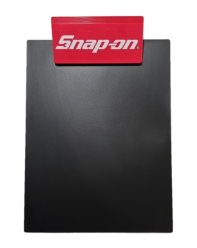 Snap On Tools Plastic Clipboard with High Capacity Clip 1 Capacity 8.5 x 12 NEW!