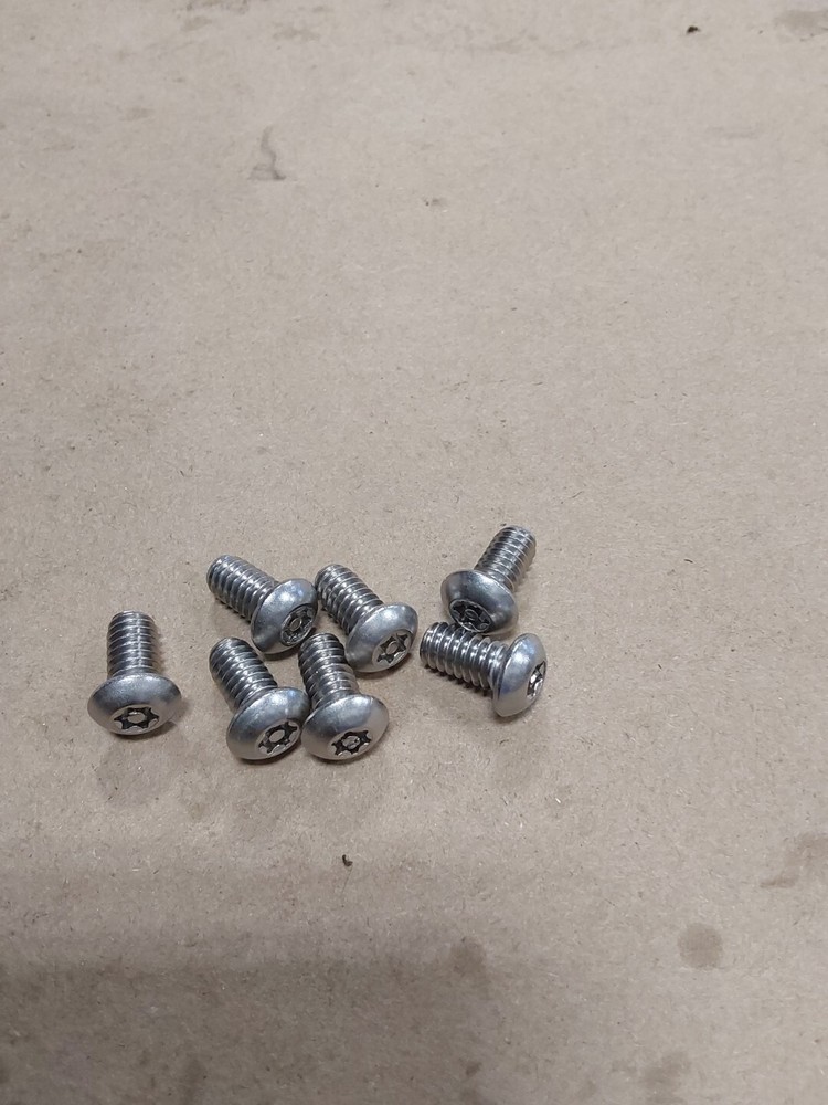 1/4-20 x 1/2″ TAMPER-PRUF, Tamper Resistant Screw, Button Top, Pack of 10